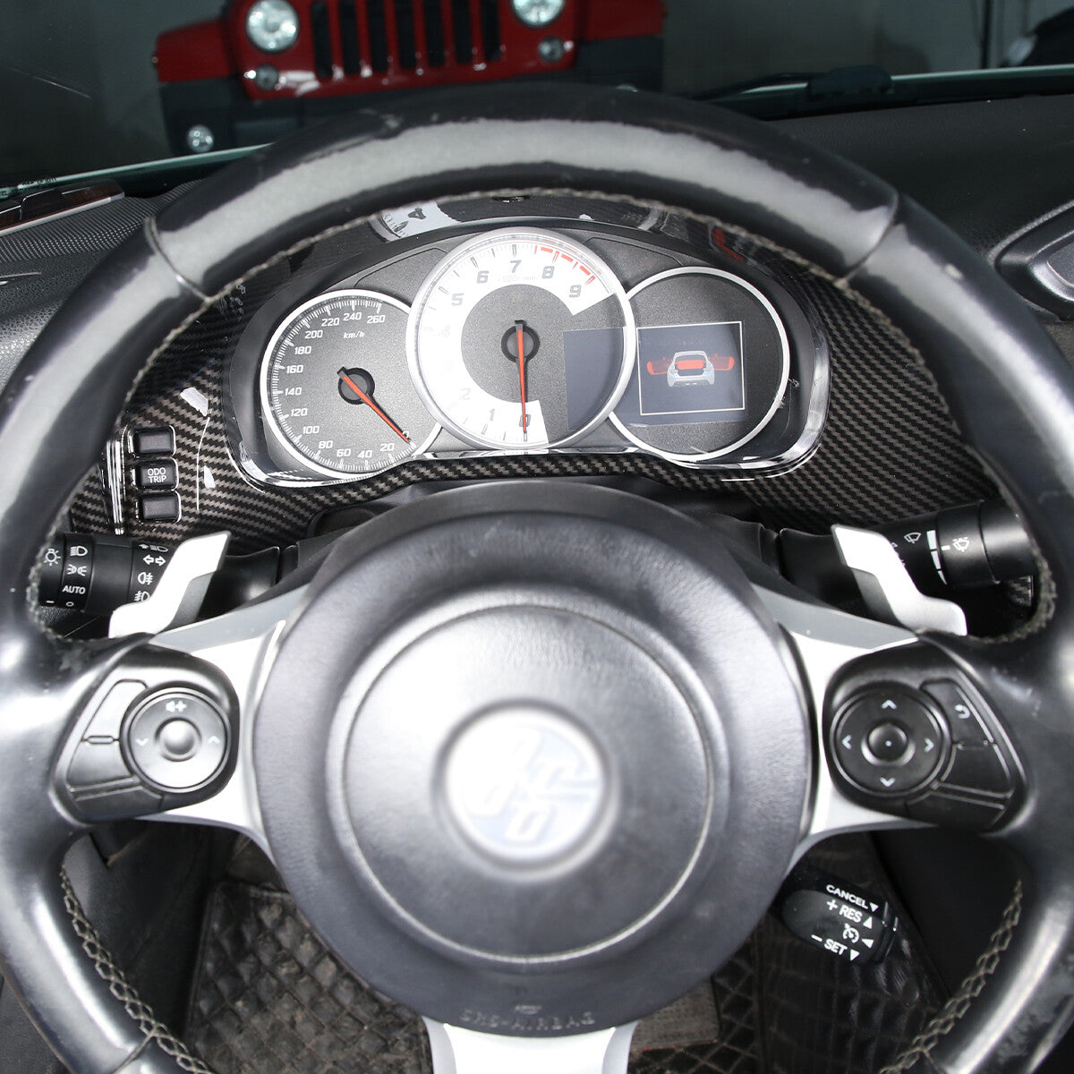 Matte black exterior mirror bottom cover trim for Hummer H2 2003-2009