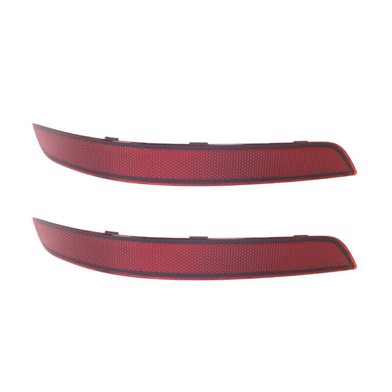 Two-piece set of rear left and right bumper reflectors suitable for Mercedes-Benz GLK250 GLK350