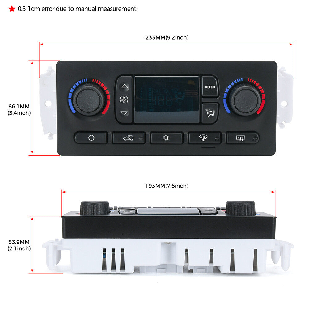 599-015 Heater ClimateControl AC Module Panel for Chevy for GMC for Hummer H2 2003-07