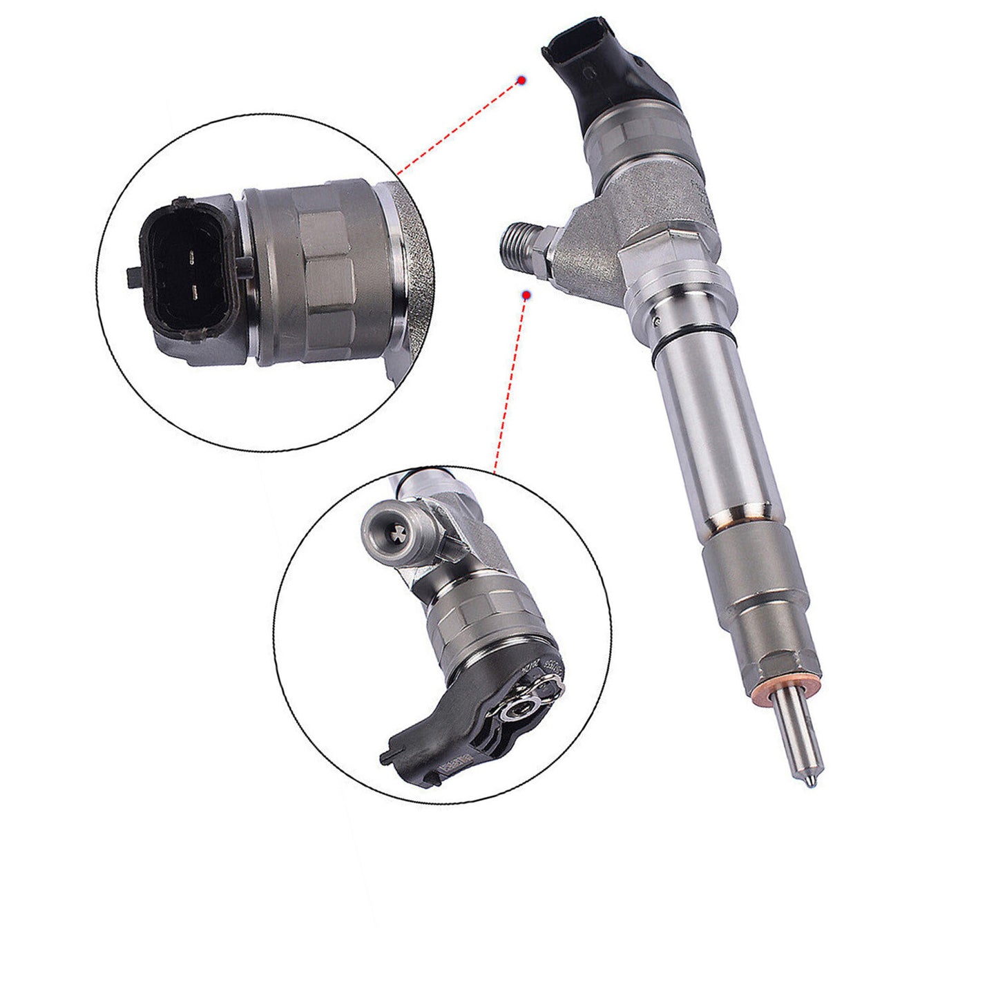Diesel Injectors 0986435521 for Savana for Sierra for Chevy 2500 3500 2006-2007 6.6L