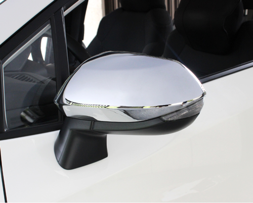 for Toyota for Corolla 2019-2023 ABS Chrome Car Side Door Rearview Mirror Cap Covers