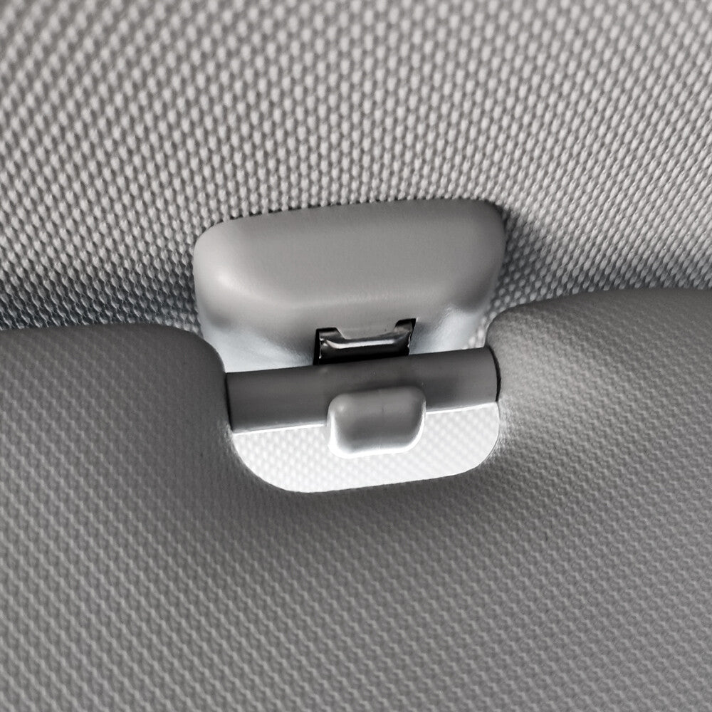 2x holder sun visor grey for VW van T4, T5 Beetle for Bora Caddy Eos for Golf