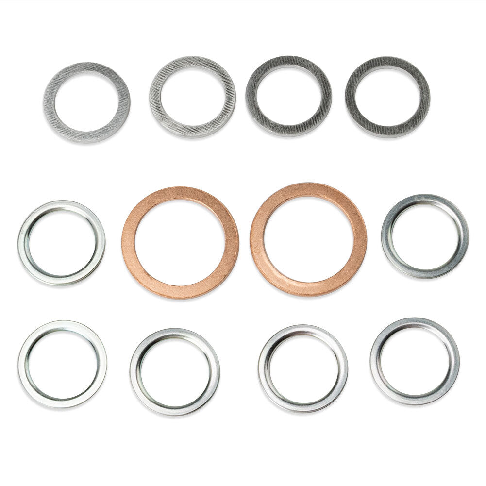 12Pcs Transfer Differential Gasket Kit for Lexus GS450h GX460 IS F 90430-24003