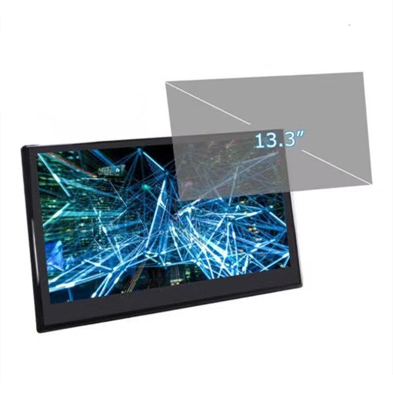 2x Car 13.3In Android Car Headrest Monitor Touch Screen Video Multimedia Player