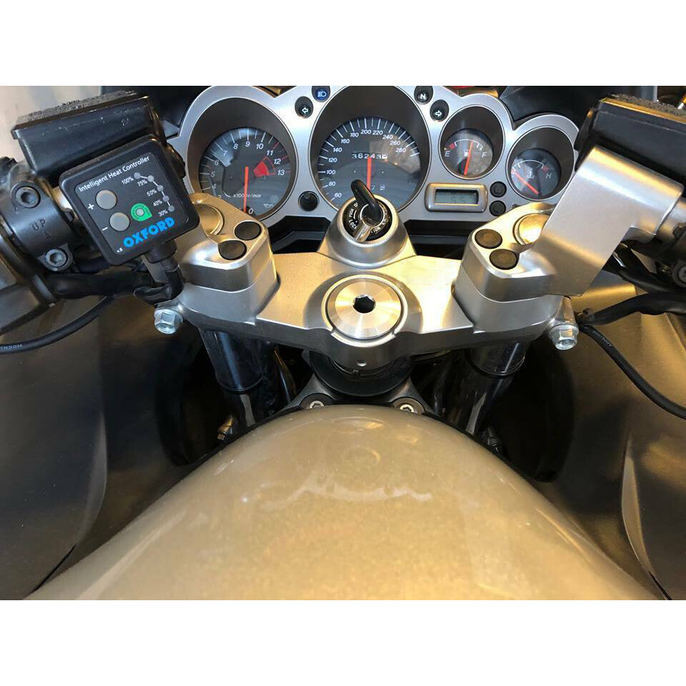 Motorcycle Handlebar Riser Spacer Handle Riser Mount Clamp for Kawasaki ZZR1200
