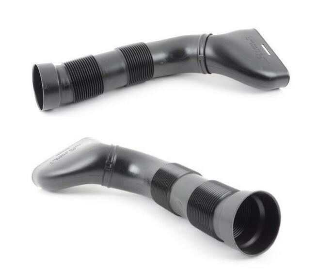 One pair of new left + right side intake hoses suitable for Mercedes W209 CLK320 CLK500