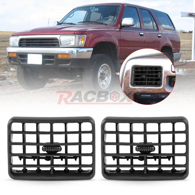 2PCS Black Front Center Dash Air Vent for Toyota Tacoma 1996-2002 55063-35030