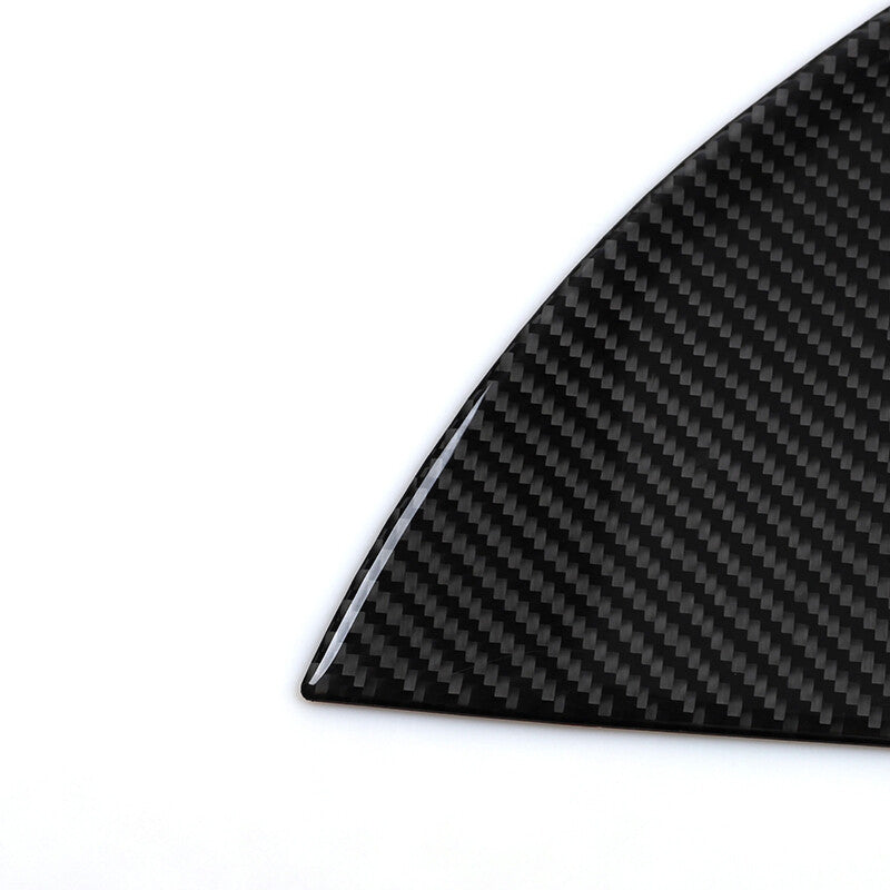 Center Water Cup Holder Frame Carbon Fiber Trims for VW for Golf 8 MK8 GTI 2020-21