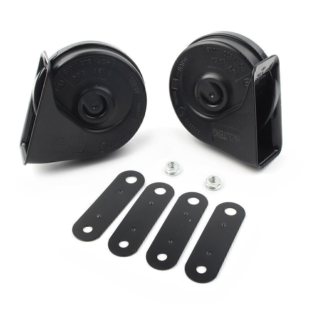 2x Snail Horn 125db Waterproof Loud Dual Pitch Universal for Honda for Ford for BMW Car