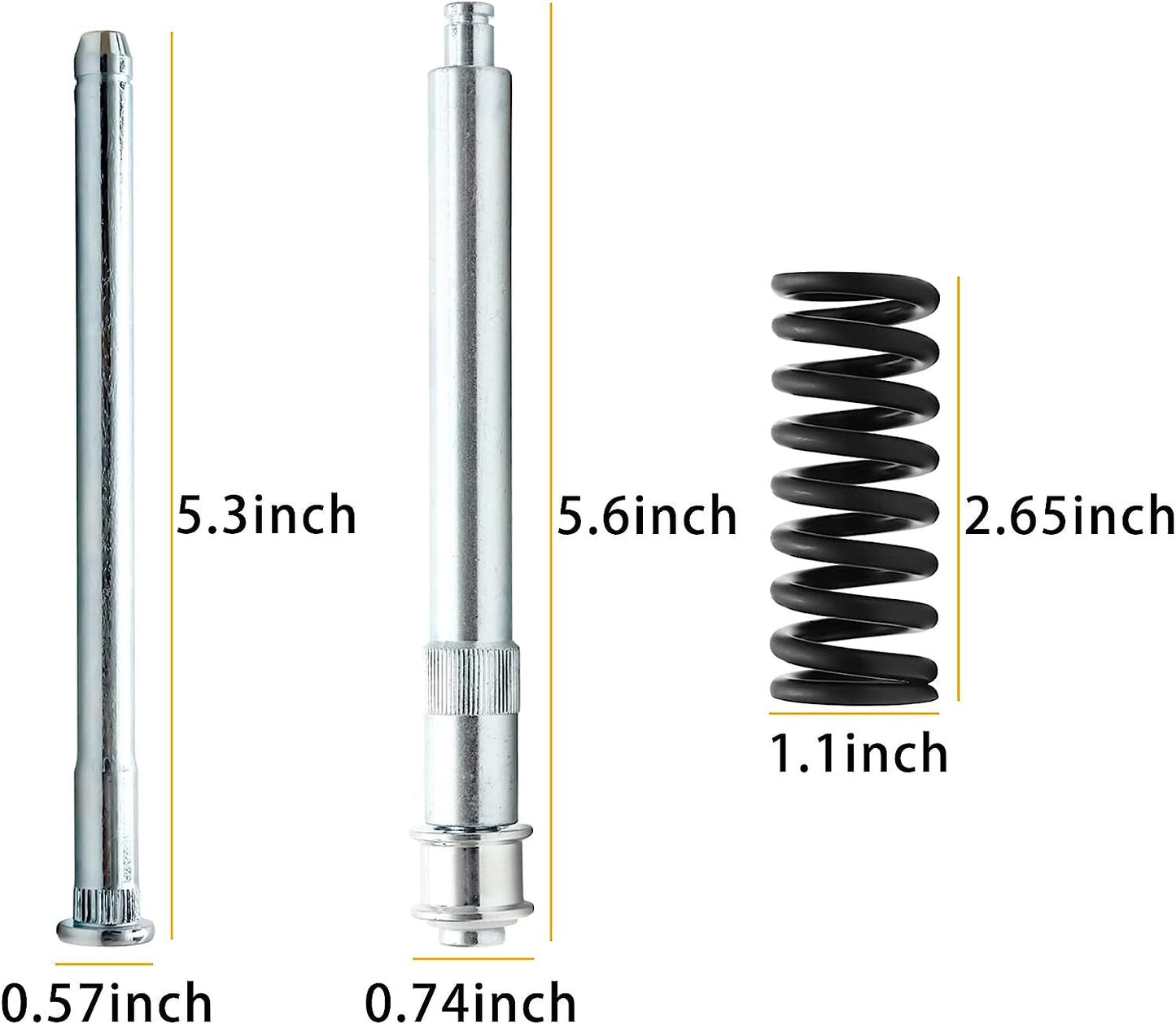 Automotive front door hinge and bushing kit for Chevrolet for GMC pickup truck SUV 12540326