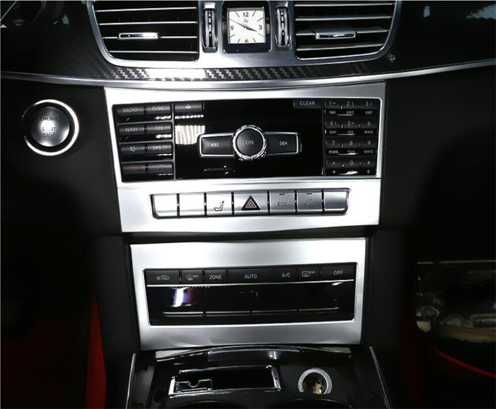 2¡Á ABS Central Control CD AC Switch Cover for Mercedes-Benz E Class W212 2014-15