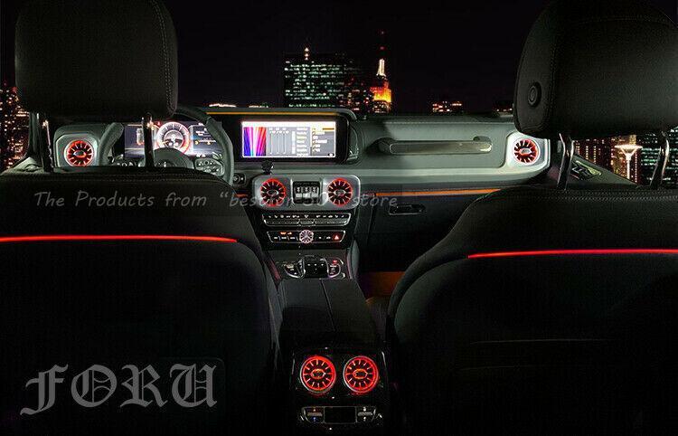 Car for Mercedes G-Class W463 Interior W464 G63 G550 G500Ambient Light LED Vents