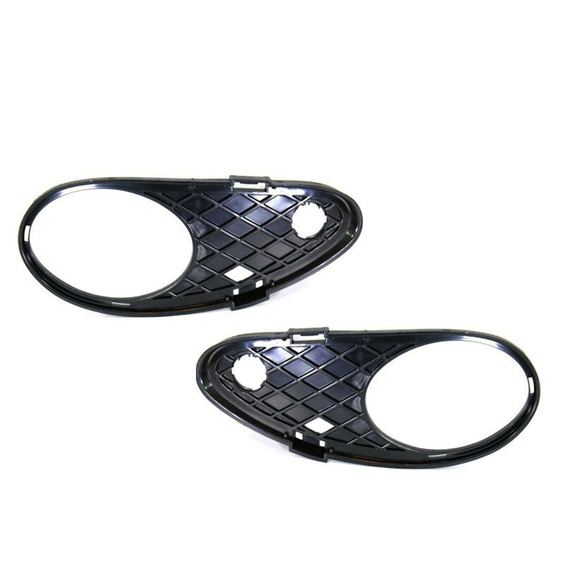 Pair For 2003-2007Mercedes for Benz C230 Front Bumper Fog Light Trim Cover
