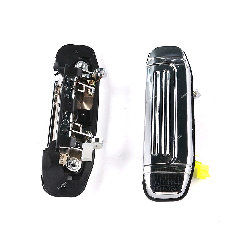 1Pair Exterior Door Handle Plating L+R for Mitsubishi Montero for Pajero V46 V31 V32