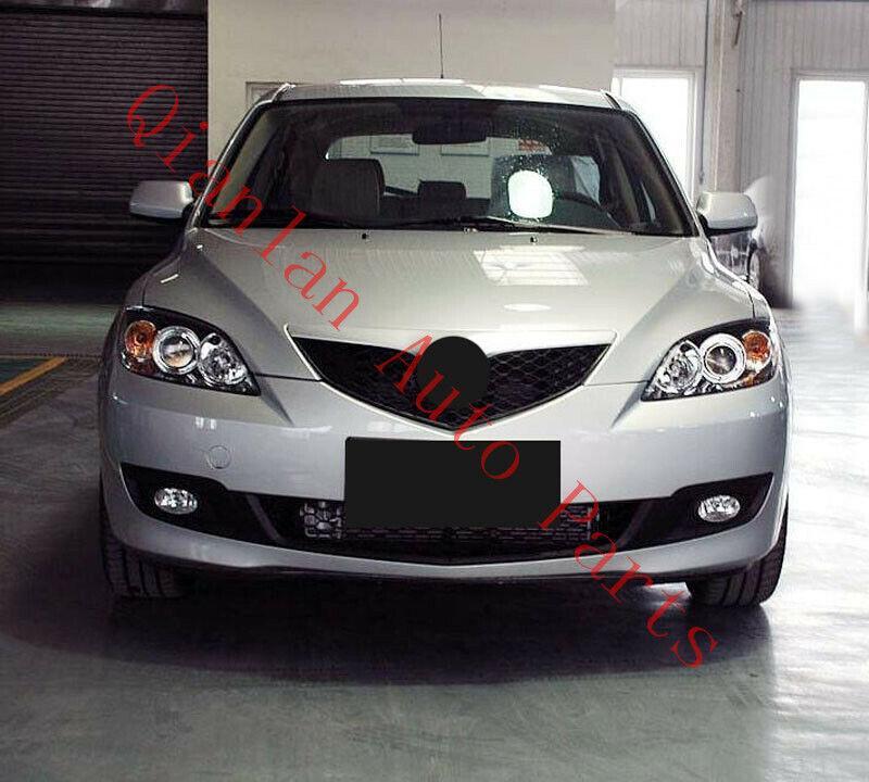 Right Side Clear Headlight Cover With Glue for Mazda 3 2004-2009
