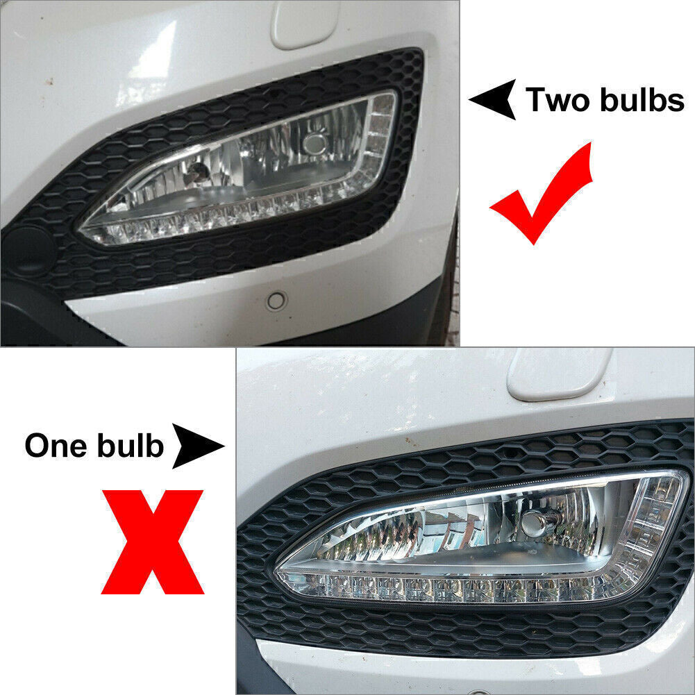 LED DRL Daytime Running Light Fog Lamp Left side Fit for Hyundai IX45 Santa Fe 13-15