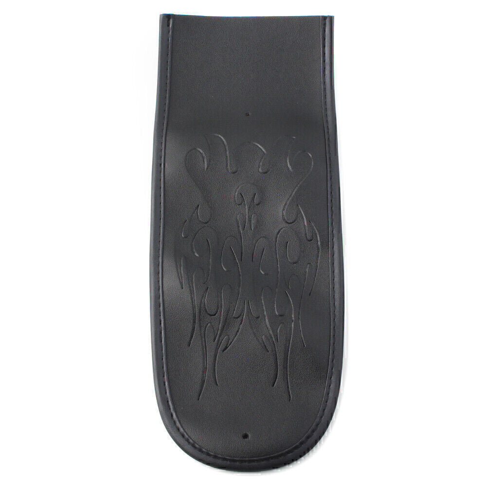 PU Leather Cushion Rear Flame Stitching for Harley Dyna Fat Bob Street Glide