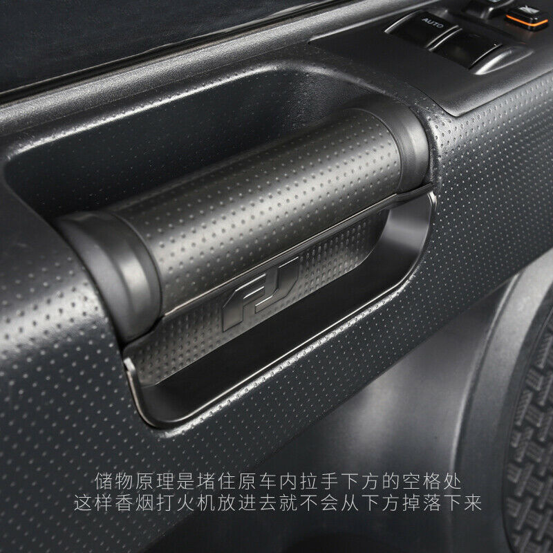 for Toyota FJ Cruiser 2007-2021 Car Door Handle Armrest Storage Box Container