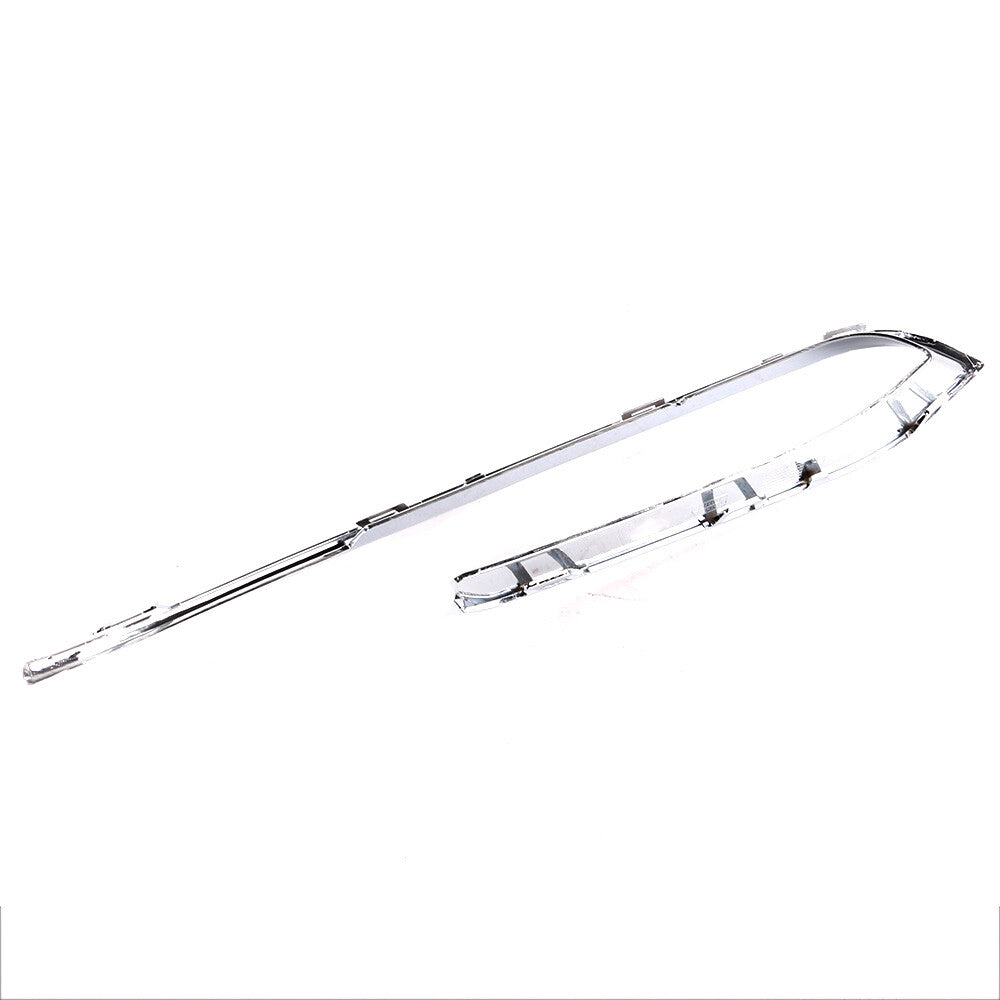 Chrome Front Bumper Grille Trim Panel for BMW 528i 535i 550i Left -Replacement