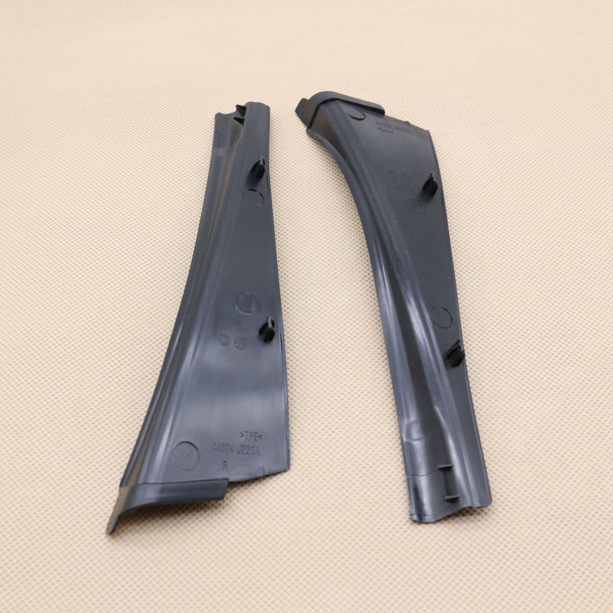 2. Applicable to the extended front canopy trim on the left and right sides of the 08-15 for Nissan Qashqai J10.