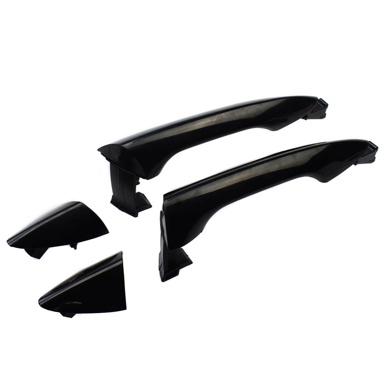 2PCS Exterior Door Handle Rear Left Right Side for Hyundai for Elantra 2011-2016