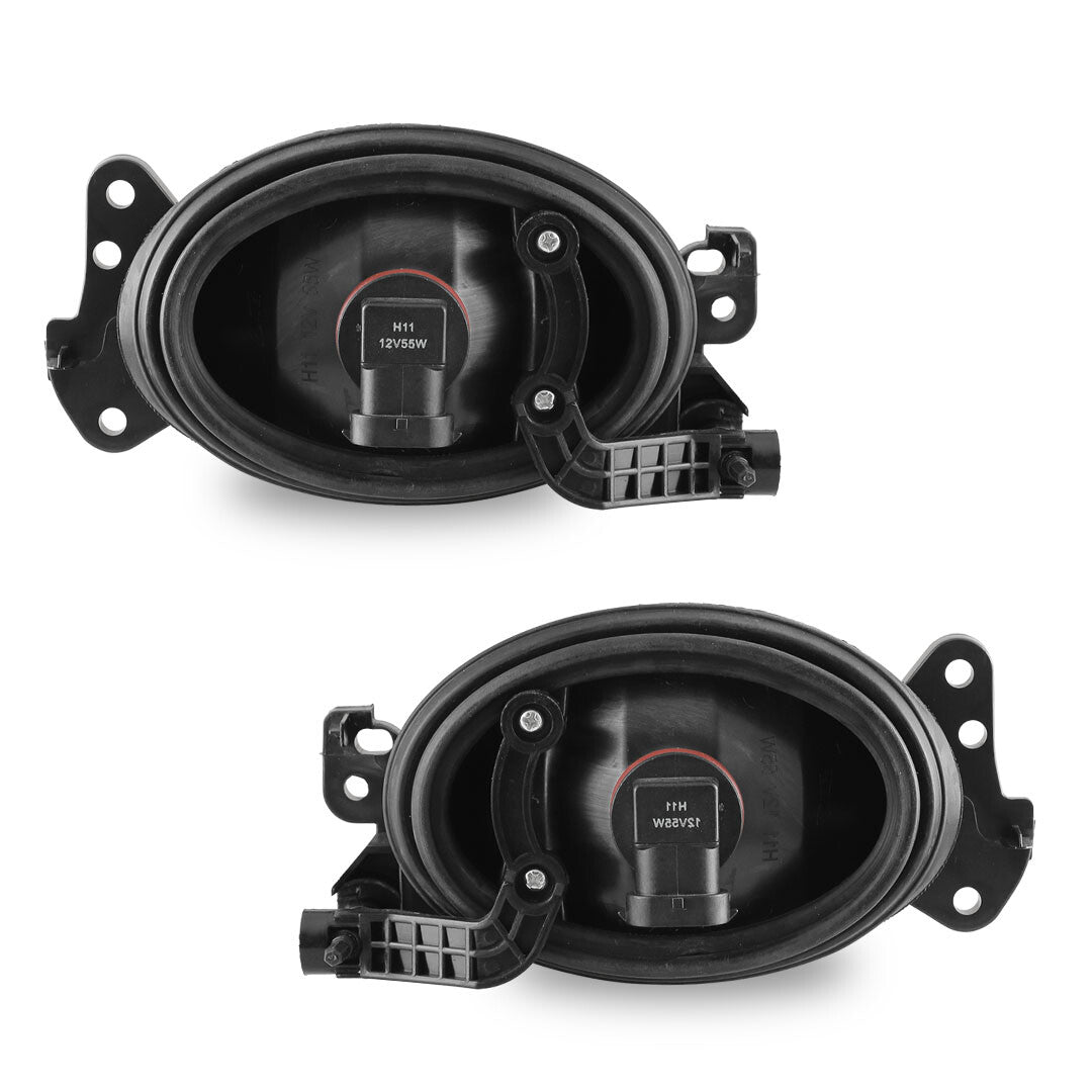 1Pair LR Fog Lights Clear Glass Lens for Mercedes Benz X164 GL320 GL450 GL550