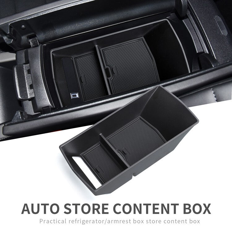 for Citroen C5 X 2021-2023 Center Console Armrest Storage Box With USB Tray
