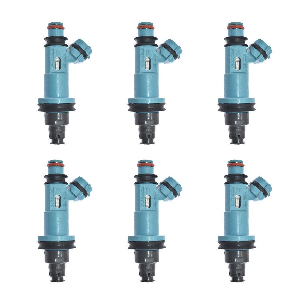 6pcs Fuel Injectors 23250-46090 for Lexus GS300 IS300 SC300 for Toyota Supra 3.0L