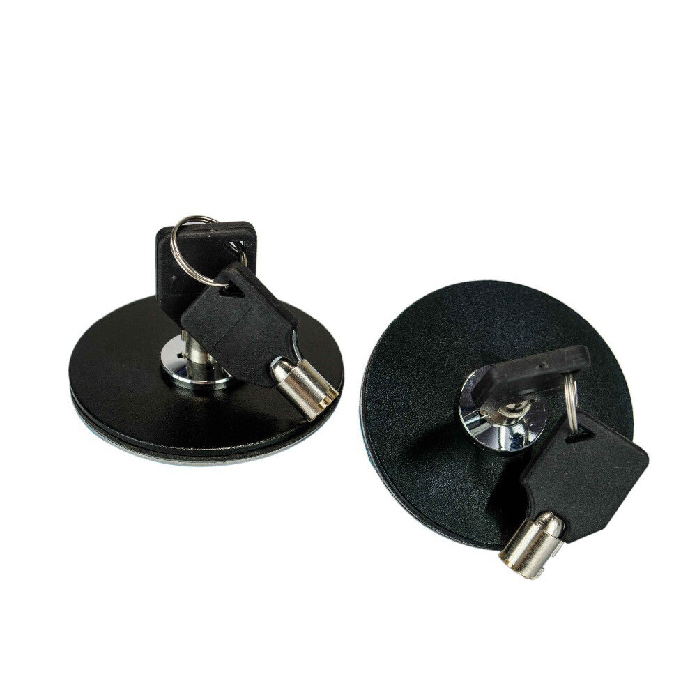 Mount Bonnet Racing Security Hood Pins Latch Kit Lock W/Keys JDM Black
