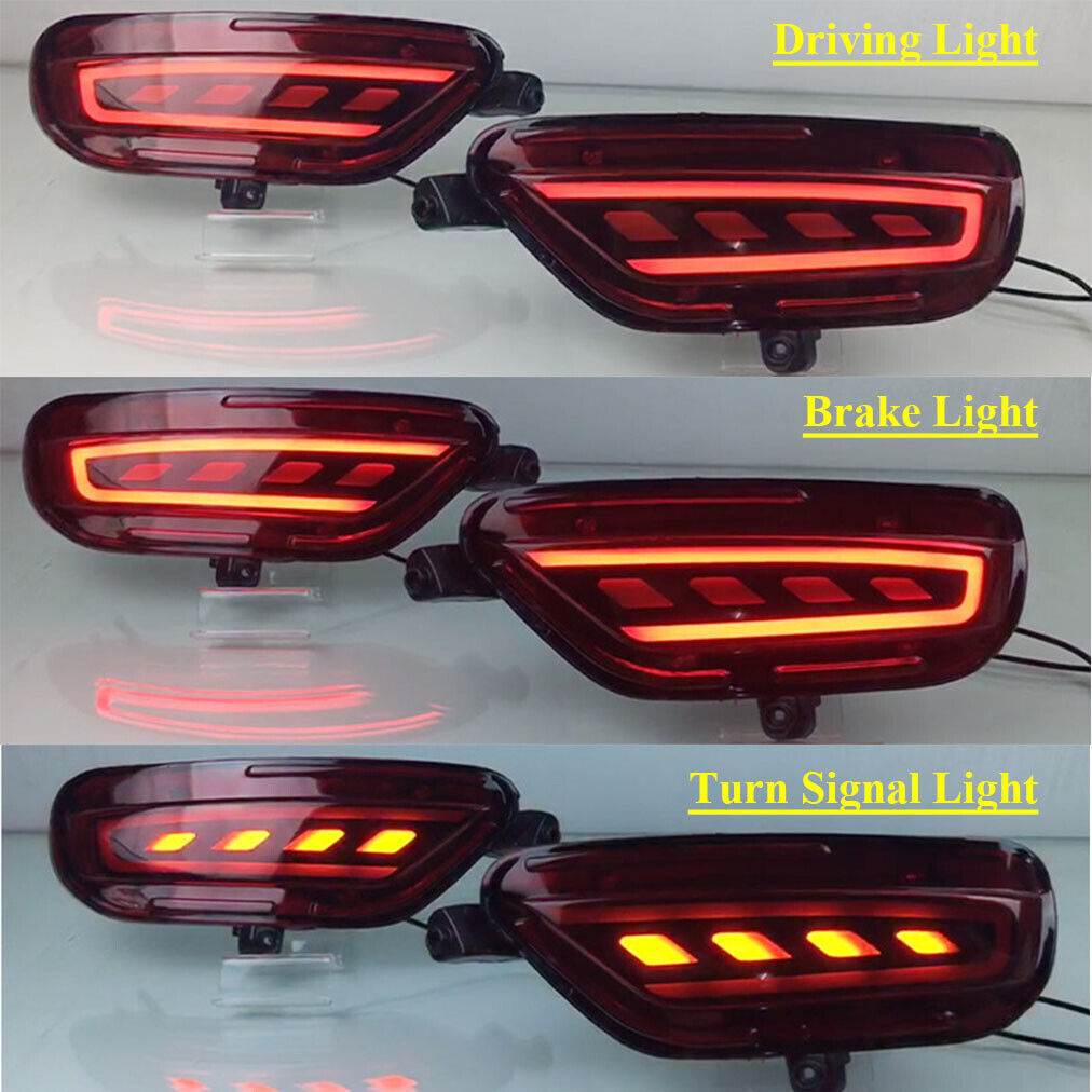 LED Rear FogBrake Taillight Bumper Reflector Light for Mazda CX-5 2017-22 Right