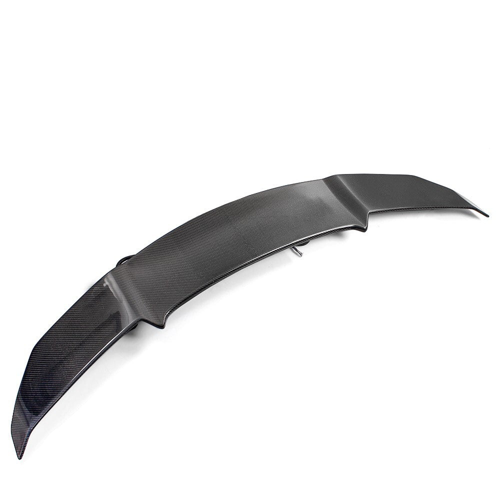 Real Carbon Fiber Electric Automatic W/ Speed Lift Tail Rear Spoiler Wings