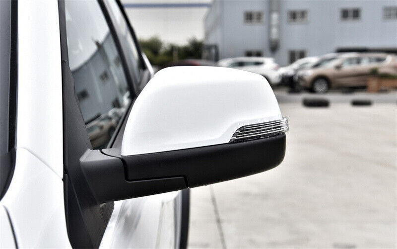 White Left Rearview Door Mirror Shell Cover Cap for Chery Tiggo 2/3X 2017-2020