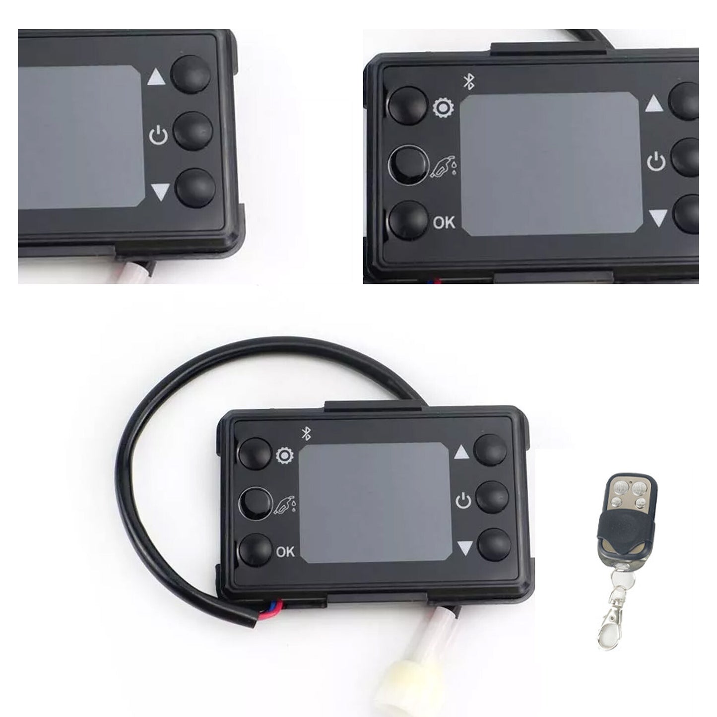 12V Diesel Heater LCD Monitor Switch Controller Motherboard Mainboard Remote