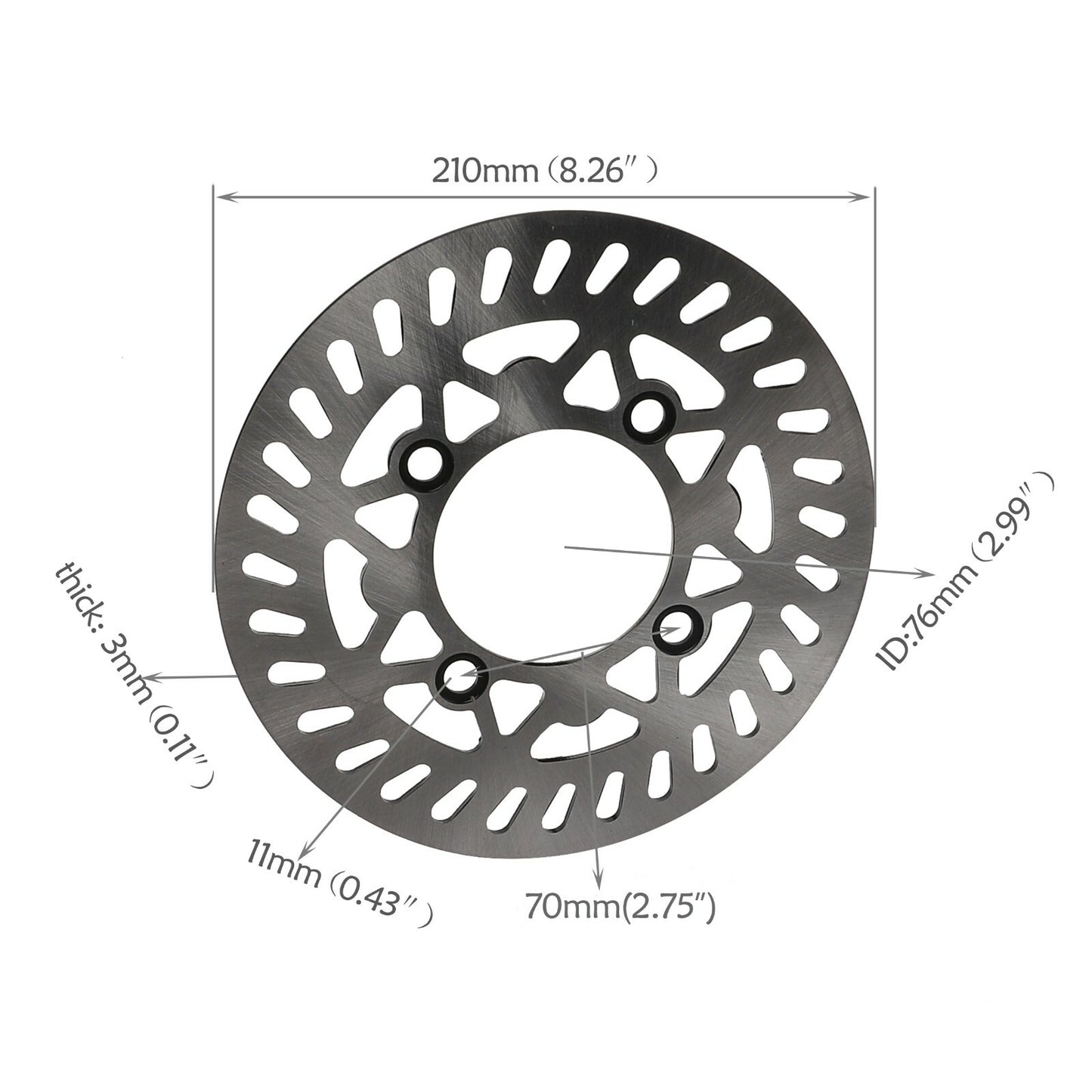 14 Front Wheel 60/100-14 Tyre Rim Brake Disc KX65 Pit Dirt Bike Atomik 125cc 70