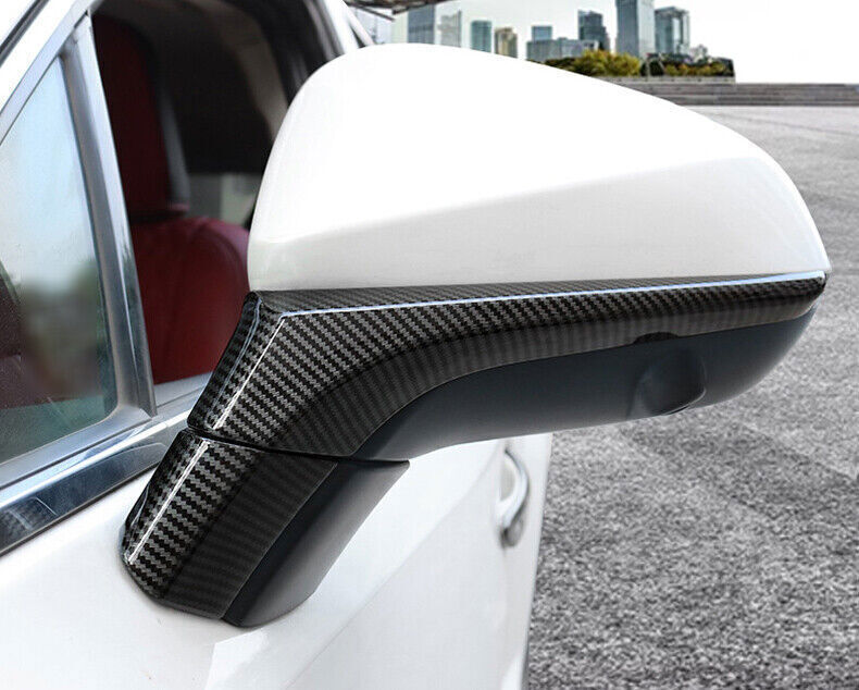 4PC Carbon Fiber Side Rearview Mirror Strip Trim for Lexus NX200t 300 300h 15-21