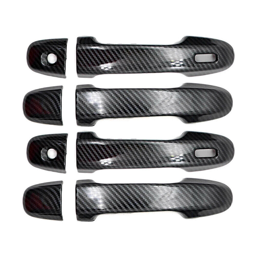 Car Door Handle Cover Trims Overlay Carbon fiber Fit for Subaru Forester 2019-2022