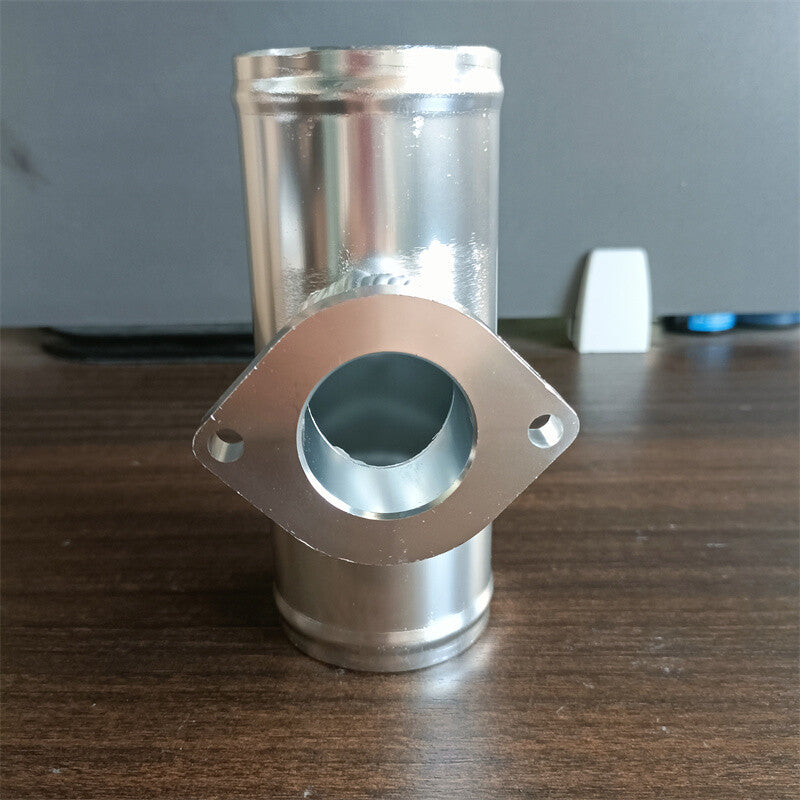 2.5 / 63mm Aluminum Turbo BOV Blow Off Valve Pipe Adapter Flange for Type RS FV