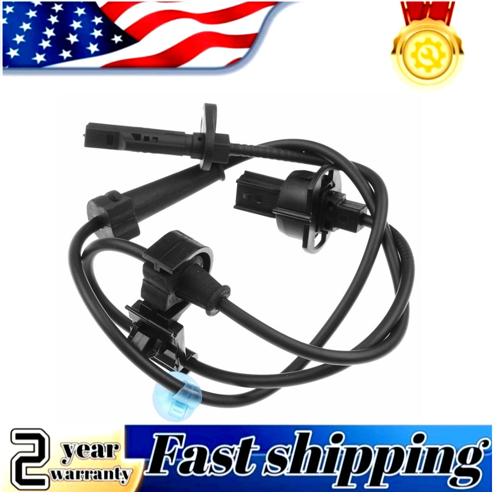 Two front-side ABS wheel speed sensors with 2 pins for Honda Odyssey 2011-2017.