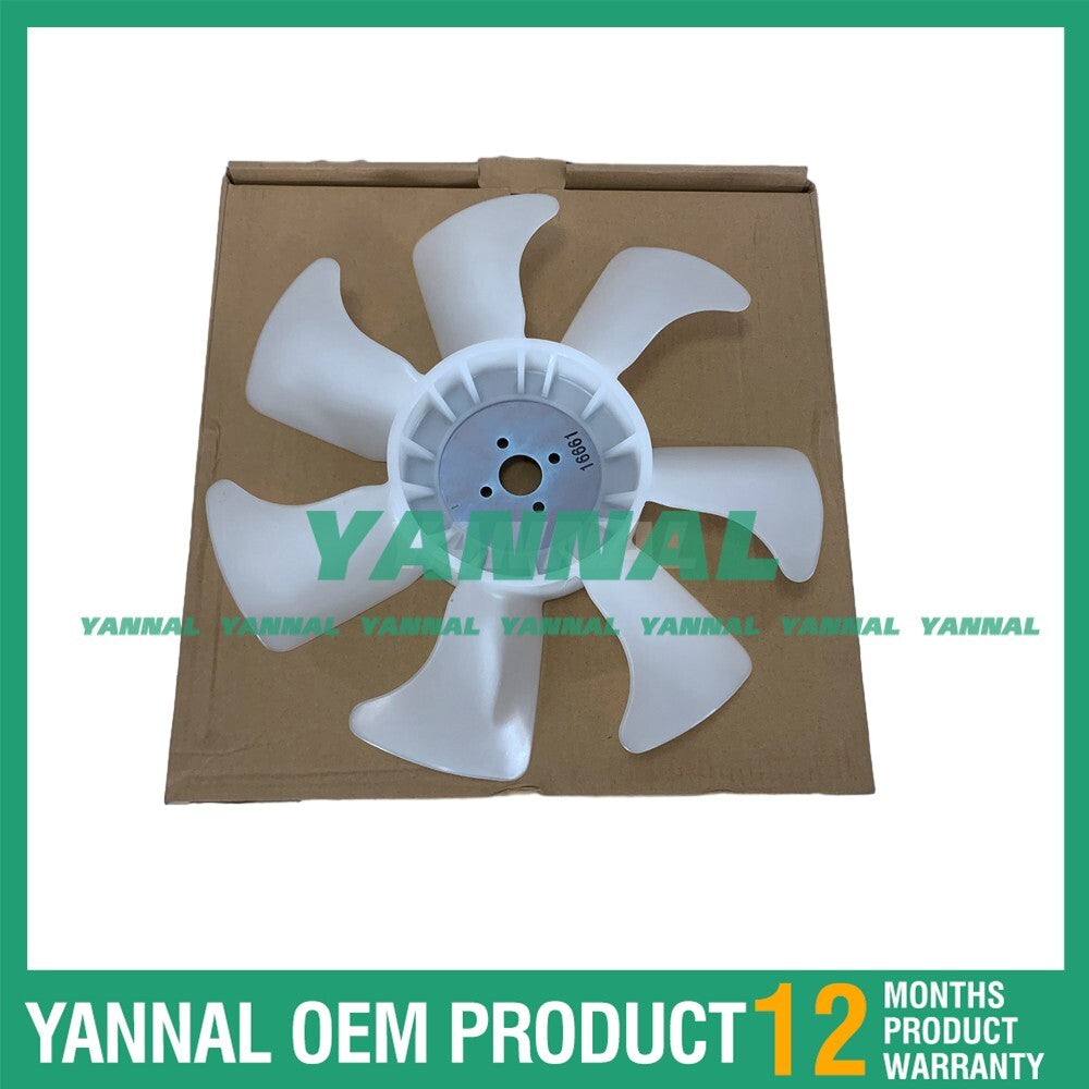 16661-74110 Fan blades are suitable for Kubota V2203, V2003-M, V2403-MT engines, S175, and S130 loaders.
