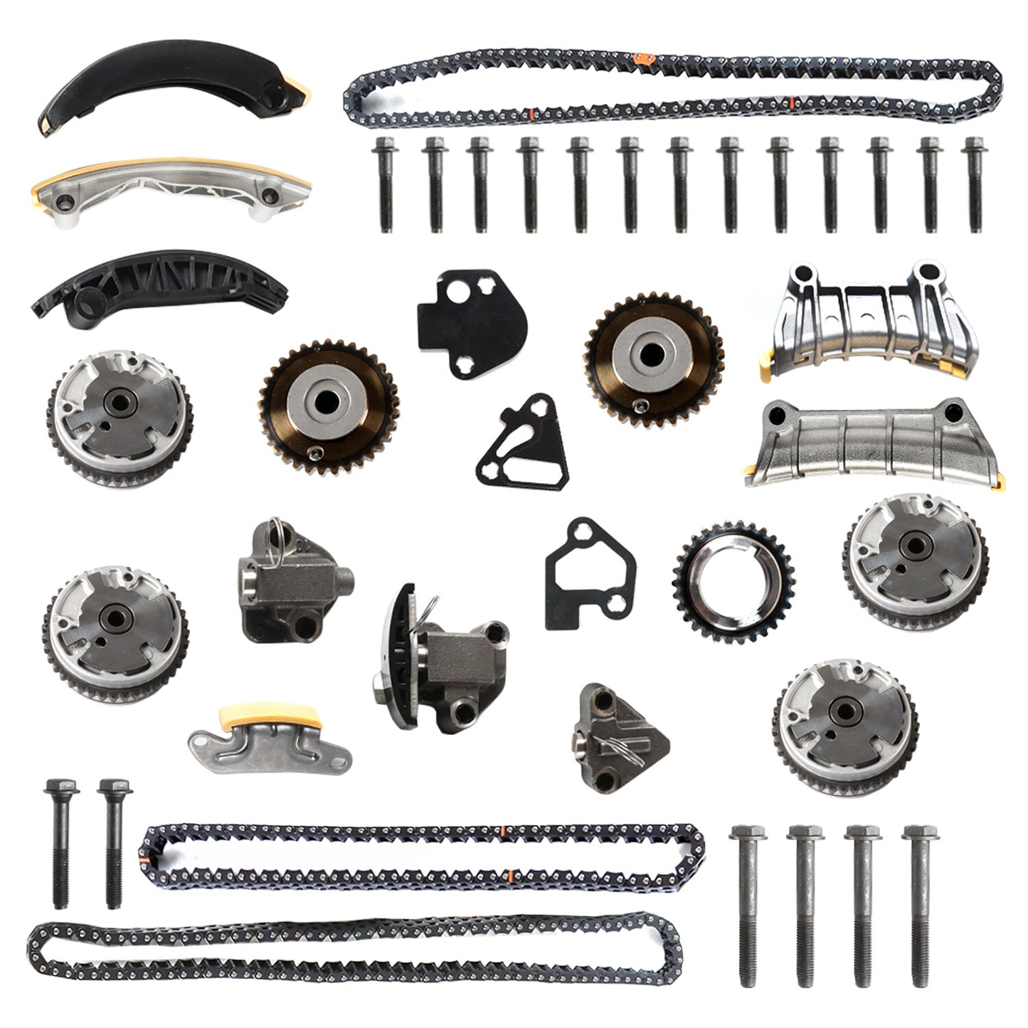 Timing Chain Kit VVT Gears for 07-22 for Buick Enclave for Chevy Traverse for GMC 3.0 3.6L