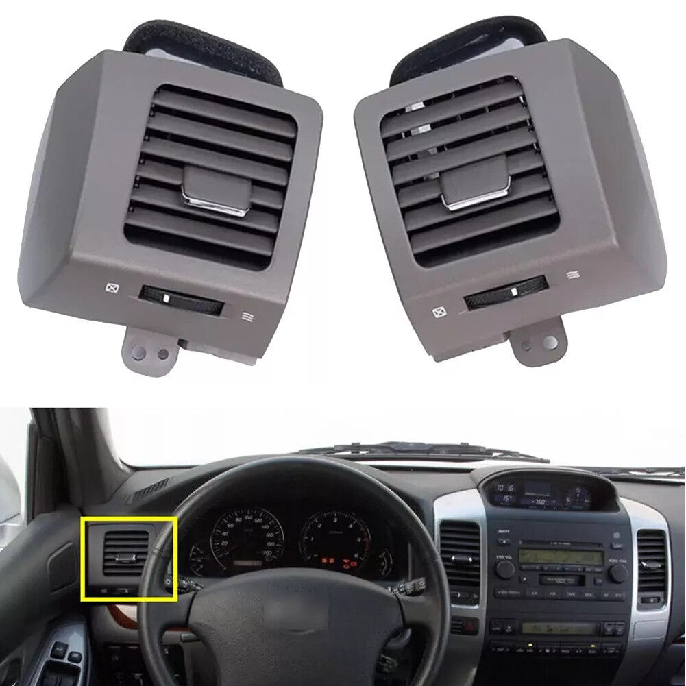 2x Car Air Vent Outlet A/C Fit for Toyota Land-Cruiser 2003-2009 Prado 120 GX470