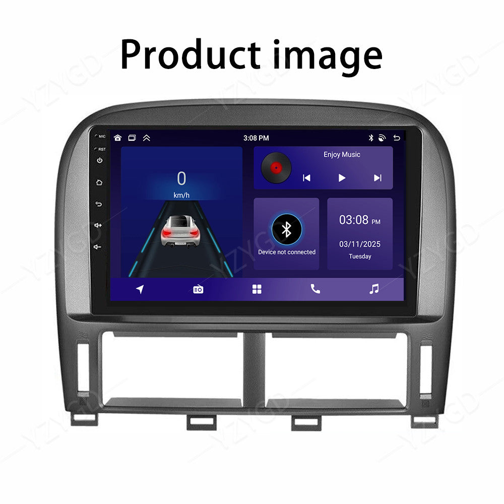 for Lexus LS430 2001-2006 Car Stereo Radio GPS Navi Screen 9inch Apple Carplay