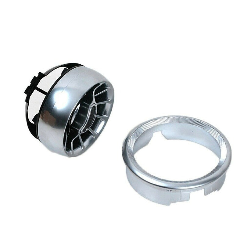 Silver air conditioning AC Vent Outlet for Mercedes-Benz C GLC class 15-19