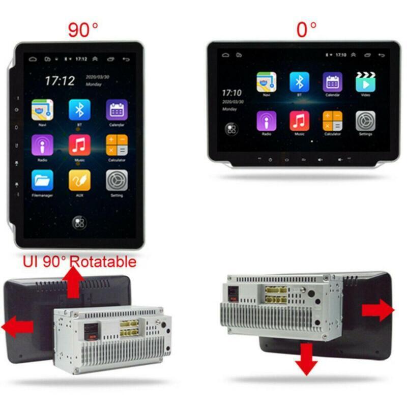 1DIN 10.1in Car Radio Stereo Bluetooth Media MP5 Player Touch Screen Camera Kit