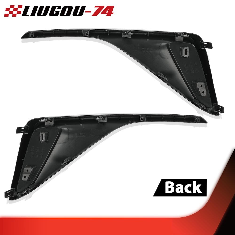 Bumper padding kit fits 2018-2021 for Toyota C-HR rear driver and passenger sides.