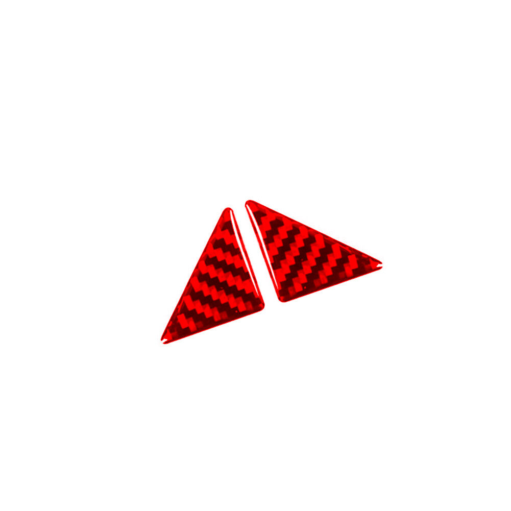 for Toyota Highlander 2008-2013 2Pcs Center Console Armrest Panel Trim Cover Red