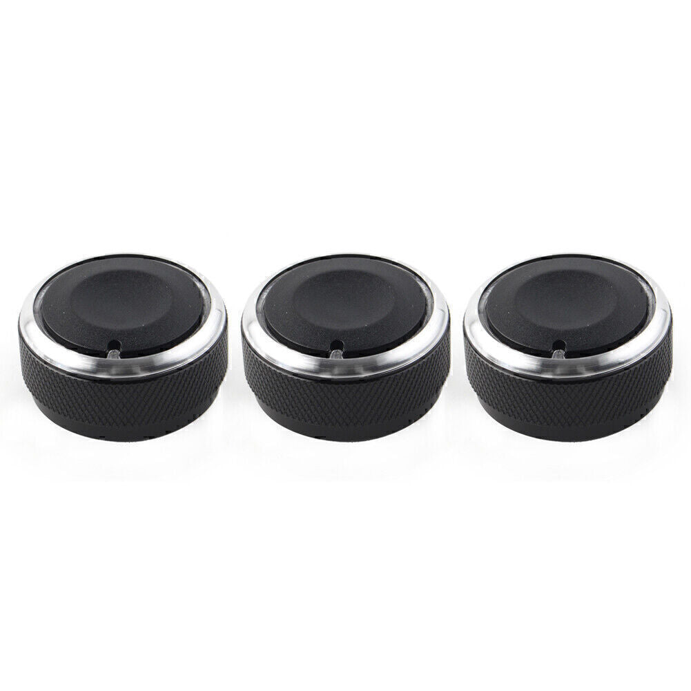 for Mazda 3 M3 2004-2009 3x Air Condition A/C Panel Control Switch Knob Cover