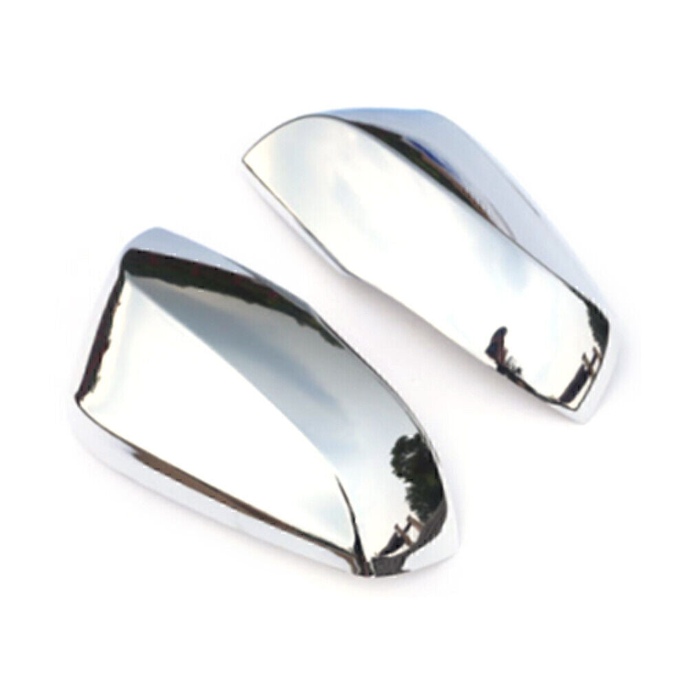 for Toyota Alphard 2016-19 Chrome Rearview Side Door Mirror Cover Trim 2pcs ABS