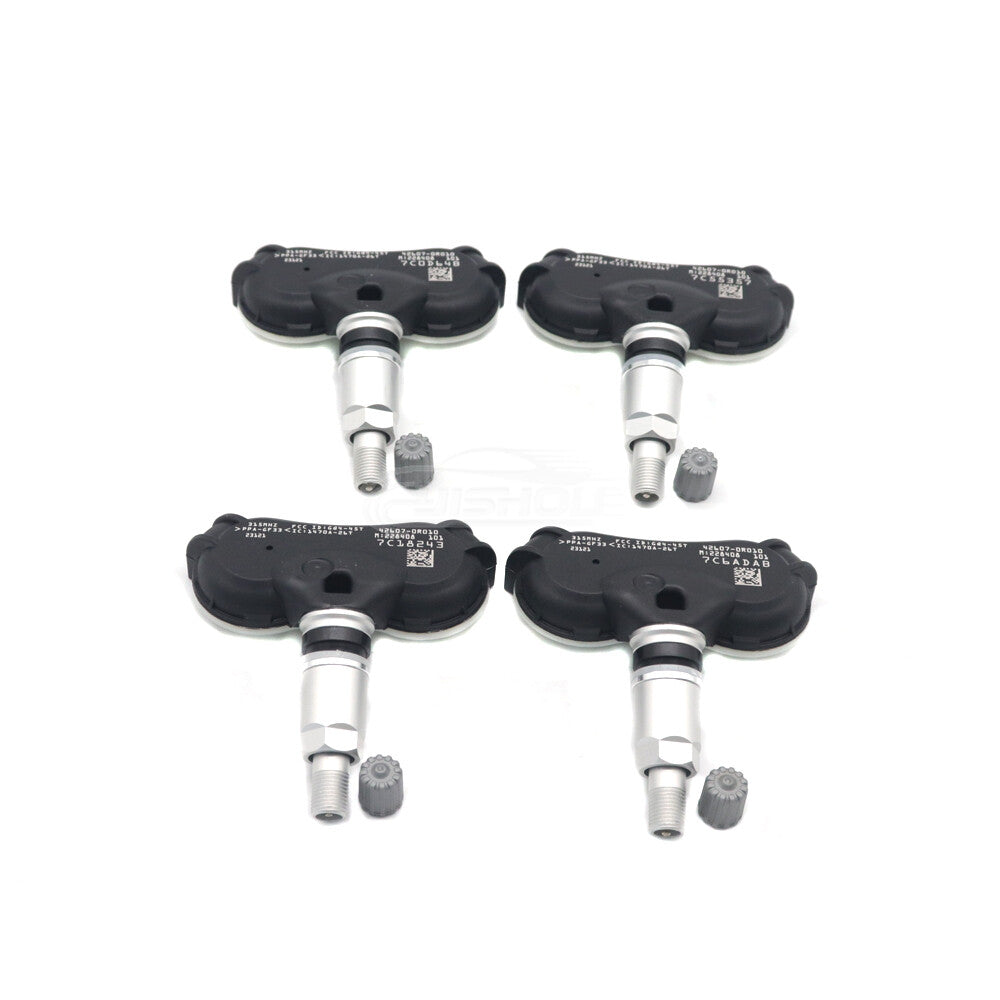 4-pack Tire Pressure Monitoring System (TPMS) sensors for Toyota Highlander RAV4 42607-0R010