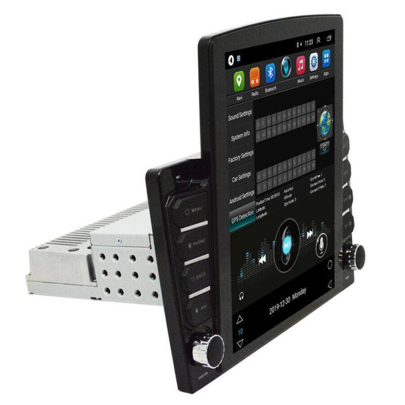 Radio MP5 BT Wifi GPS Navigation+Camera Android8.1 4-core 10.1in 1Din Car Stereo